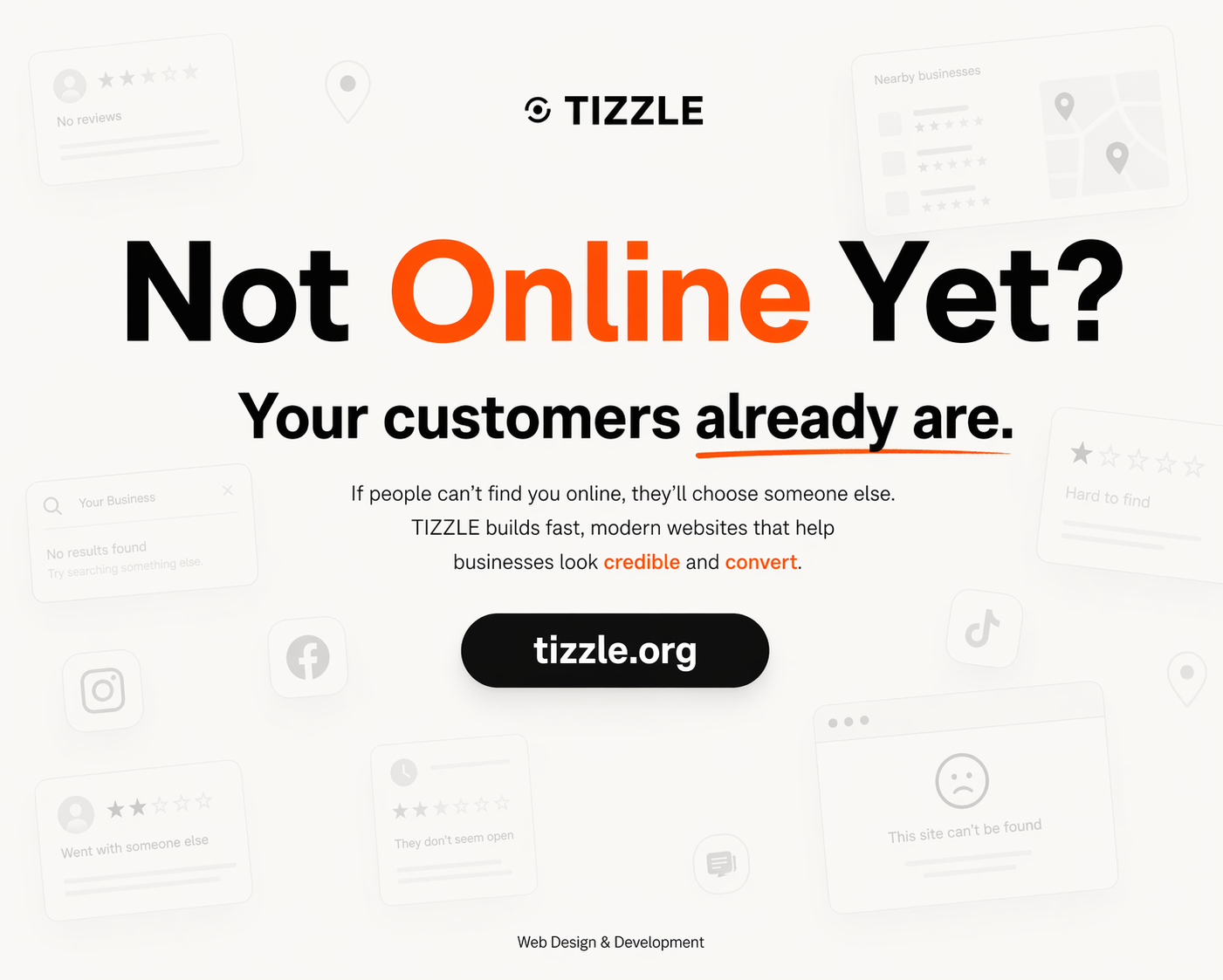 TIZZLE website and interface project 18