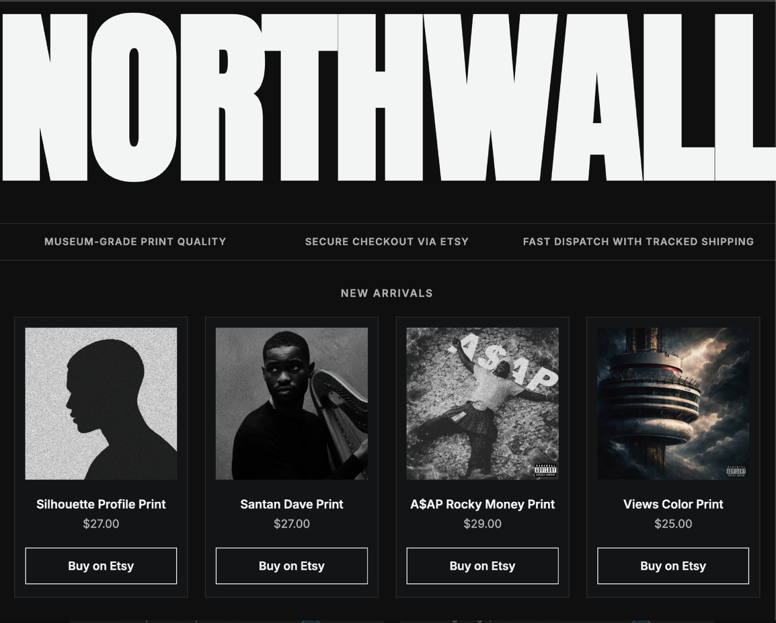 TIZZLE website and interface project 3