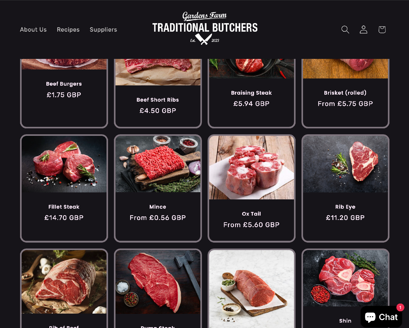 TIZZLE website and interface project 6